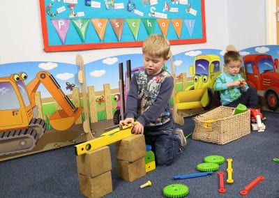 Early Years Nursery illustrated floor standing divider panels